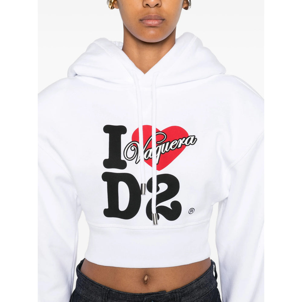 Dsquared2 Sweatshirts - White | 18d2e6f5d0b860a232a62d7d91ea730eced2d7ce