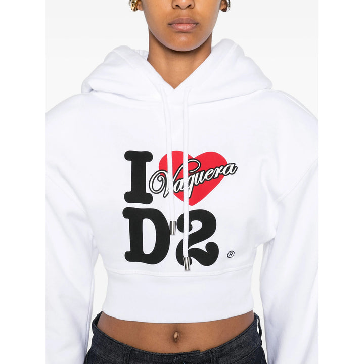 Dsquared2 Sweatshirts - White | 18d2e6f5d0b860a232a62d7d91ea730eced2d7ce