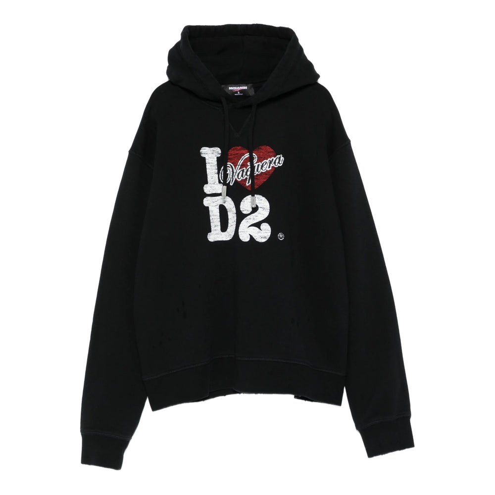 Dsquared2 Sweatshirts - Black | 21e4693cb7bb79cbdaebec2b6042a538bd3d7c15