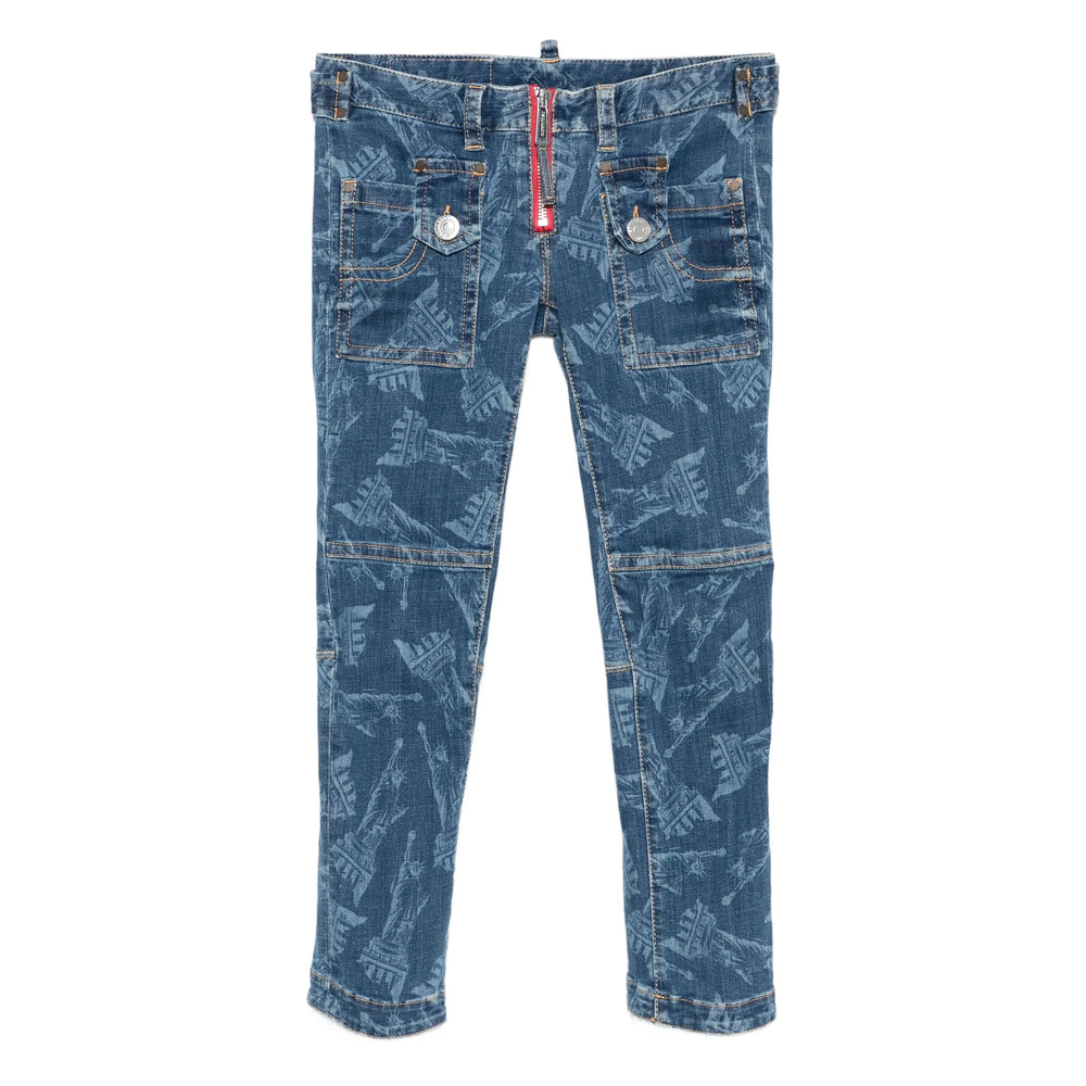Dsquared2 Pants - Blue | c3e7c4793fb55d8d71cad10ef5aaec78d58ddafc