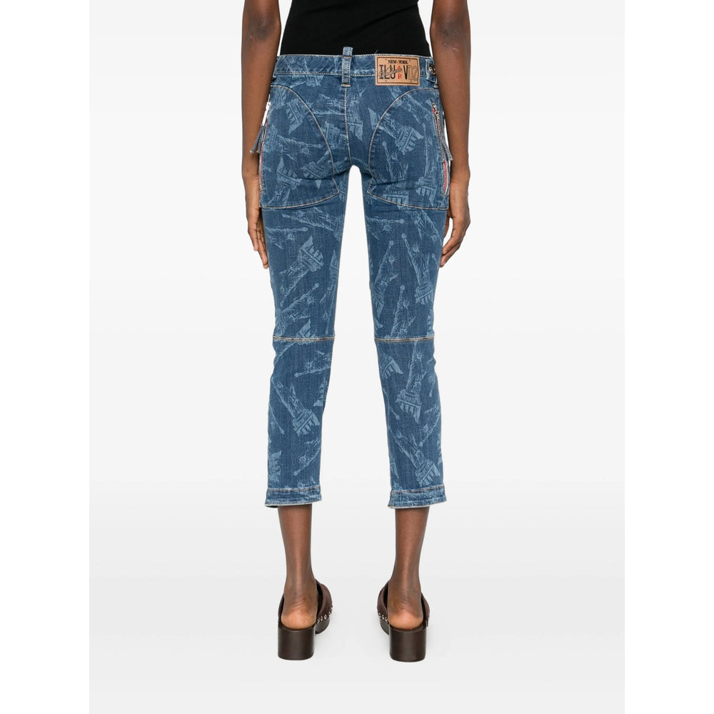 Dsquared2 Pants - Blue | edfc74982fe047ff4d7b24a6780a89de2489a60e