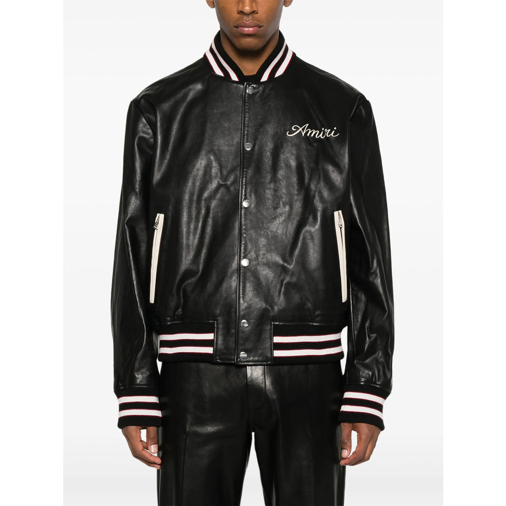 Amiri Leather Outerwears - Black | 3ebd8e0a2e2e896589db27f8f22b1bffd820952a