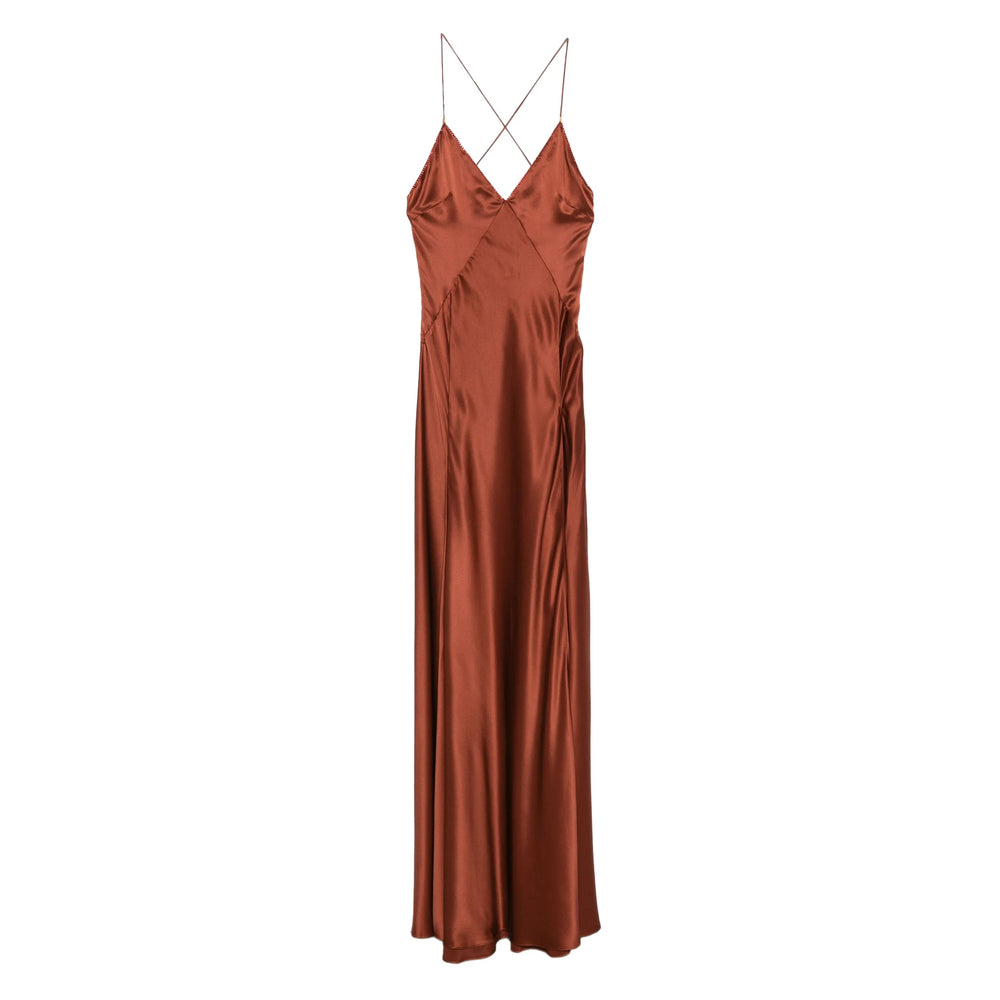 Amiri Dresses - Brown | 4d18fc2c40c87f46d3fa131ebffc30a86a7849e0