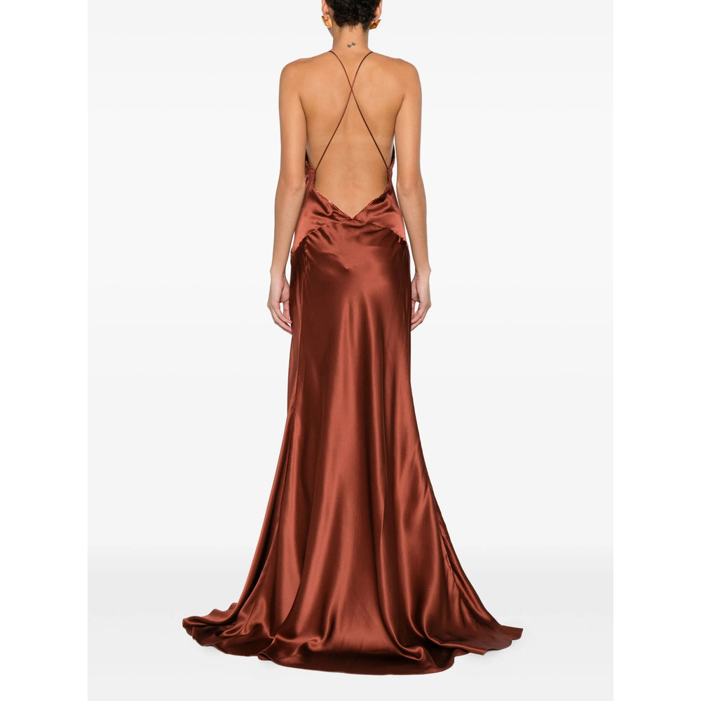 Amiri Dresses - Brown | e6cc470ed9eca76d05bd555c3af4edf0561f9e7d