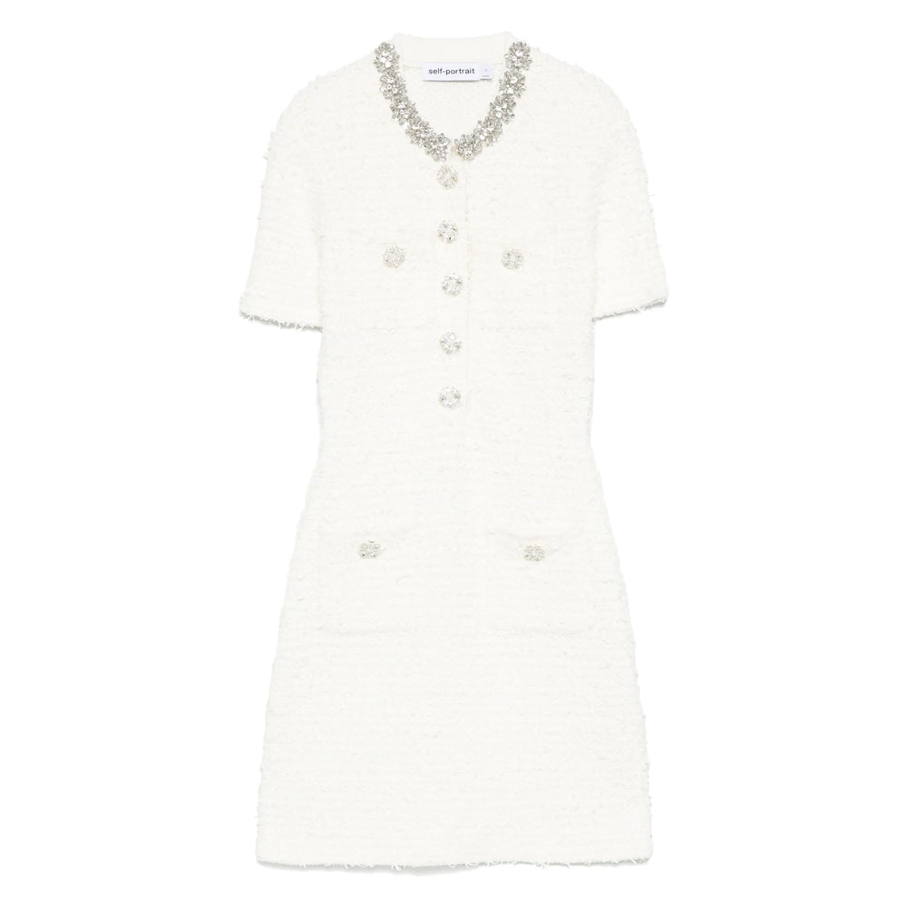 Self-Portrait Dresses - Neutral | 257c53c1a6329303f9a72ef87d3aa8a14ae4b98c