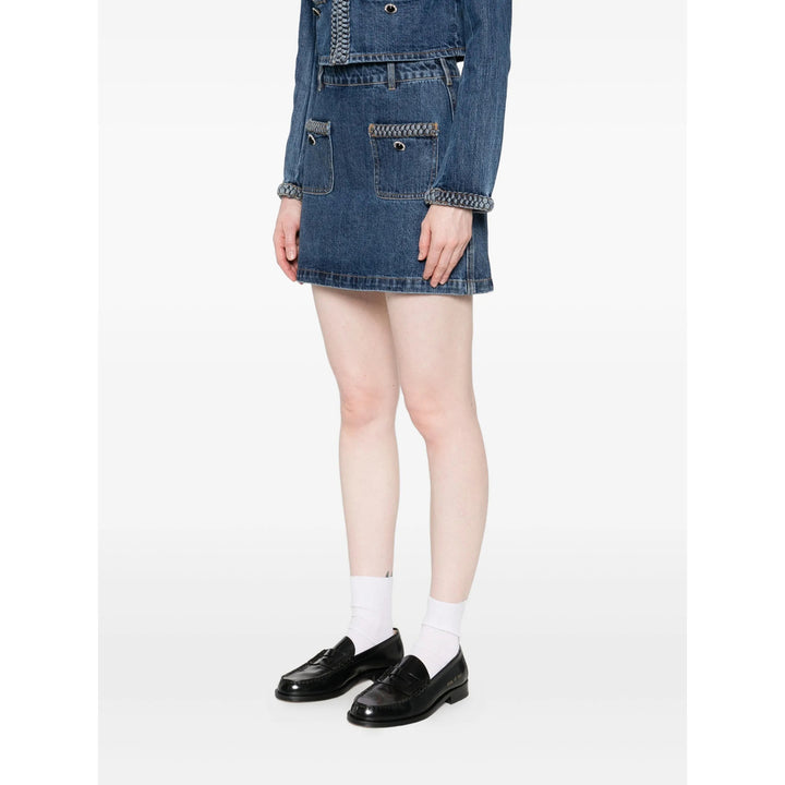 Self-Portrait Skirts - Blue | 7a5388739dc2436ae2d500d1cd385cd93b99156f