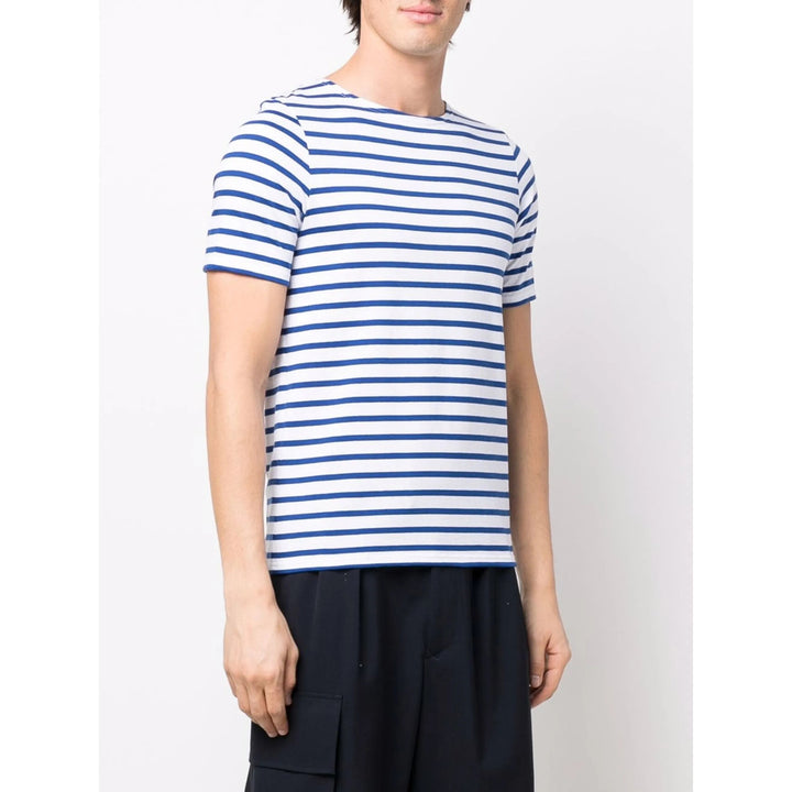 Saint James T Shirts - White, Blue | 9f12471d4f50e524920cfb708df71b9e01f51d47