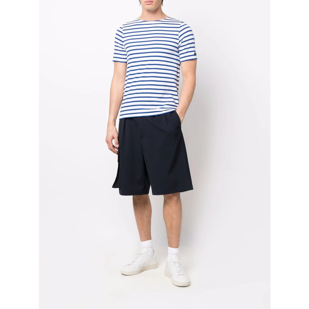 Saint James T Shirts - White, Blue | 2a7e1ebb54779f41d0b60f7dc153a4e487c5b626