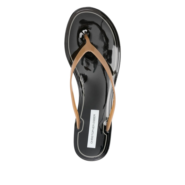 Christopher Esber Shoes - Brown, Black | 8d05a8bb91528faae523fc0ffecda5faf95846be