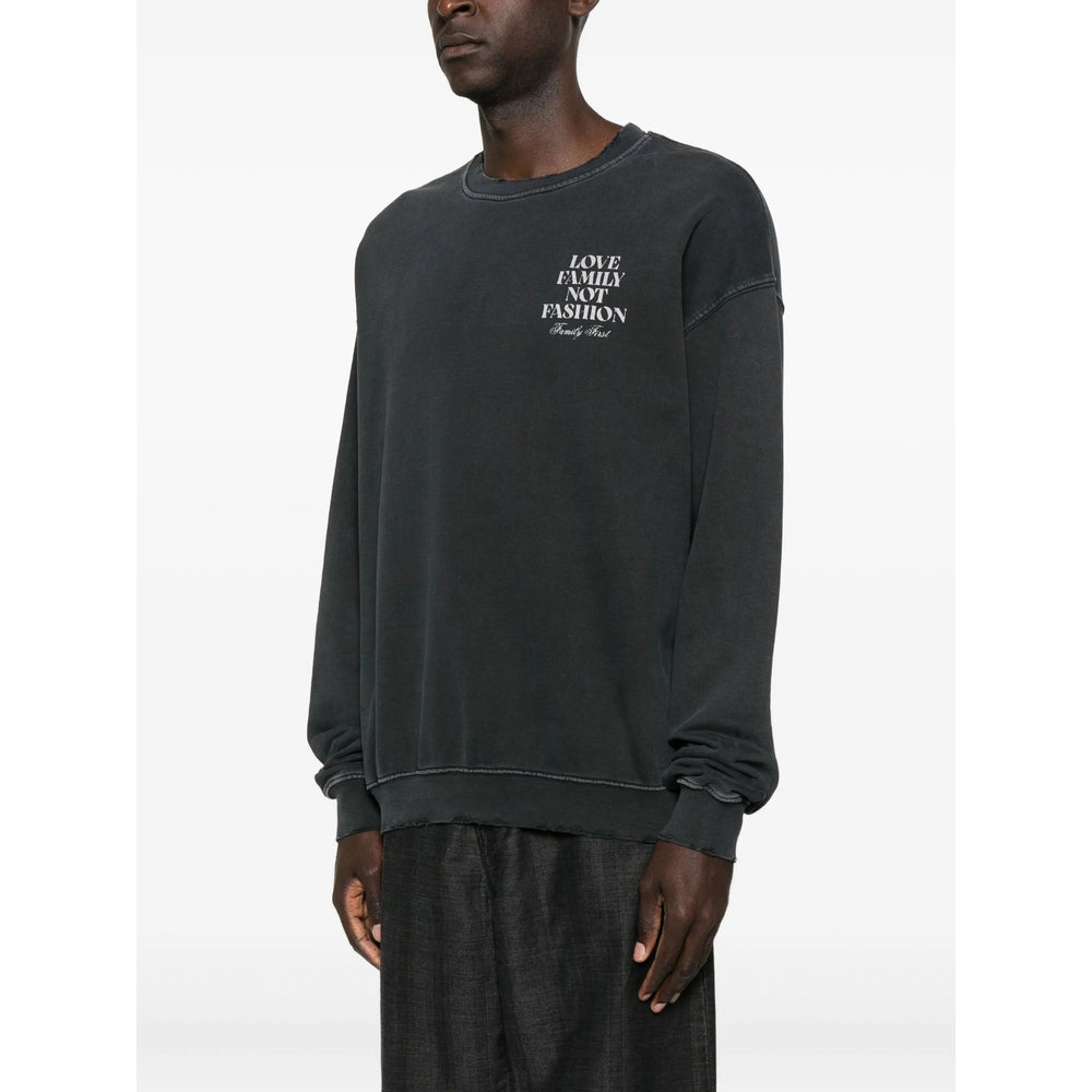 Family First Sweatshirts - Black | cf49c145644e12860e40dc450cf6271e66bd348b