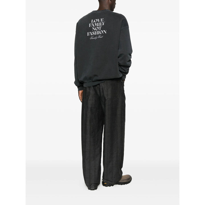 Family First Sweatshirts - Black | 92c9210cb320ad36aee29da6320f8d81421c120d