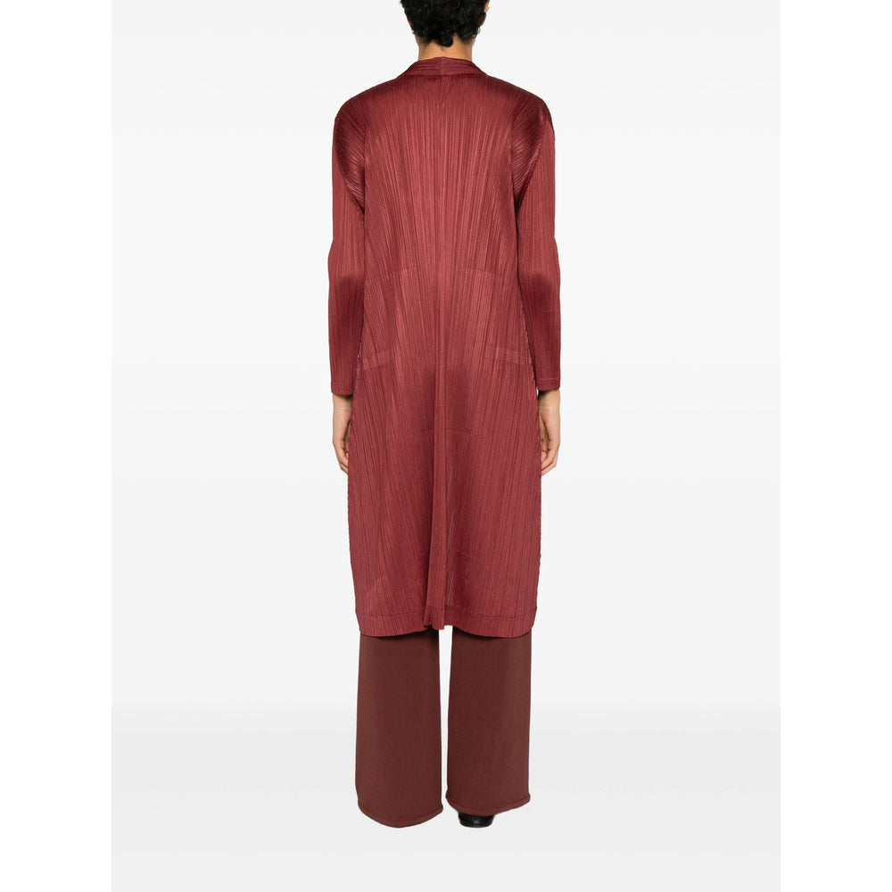 Pleats Please Issey Miyake Coats - Red | b376c0d20987ac5c8039de2c228c5b7467e23804