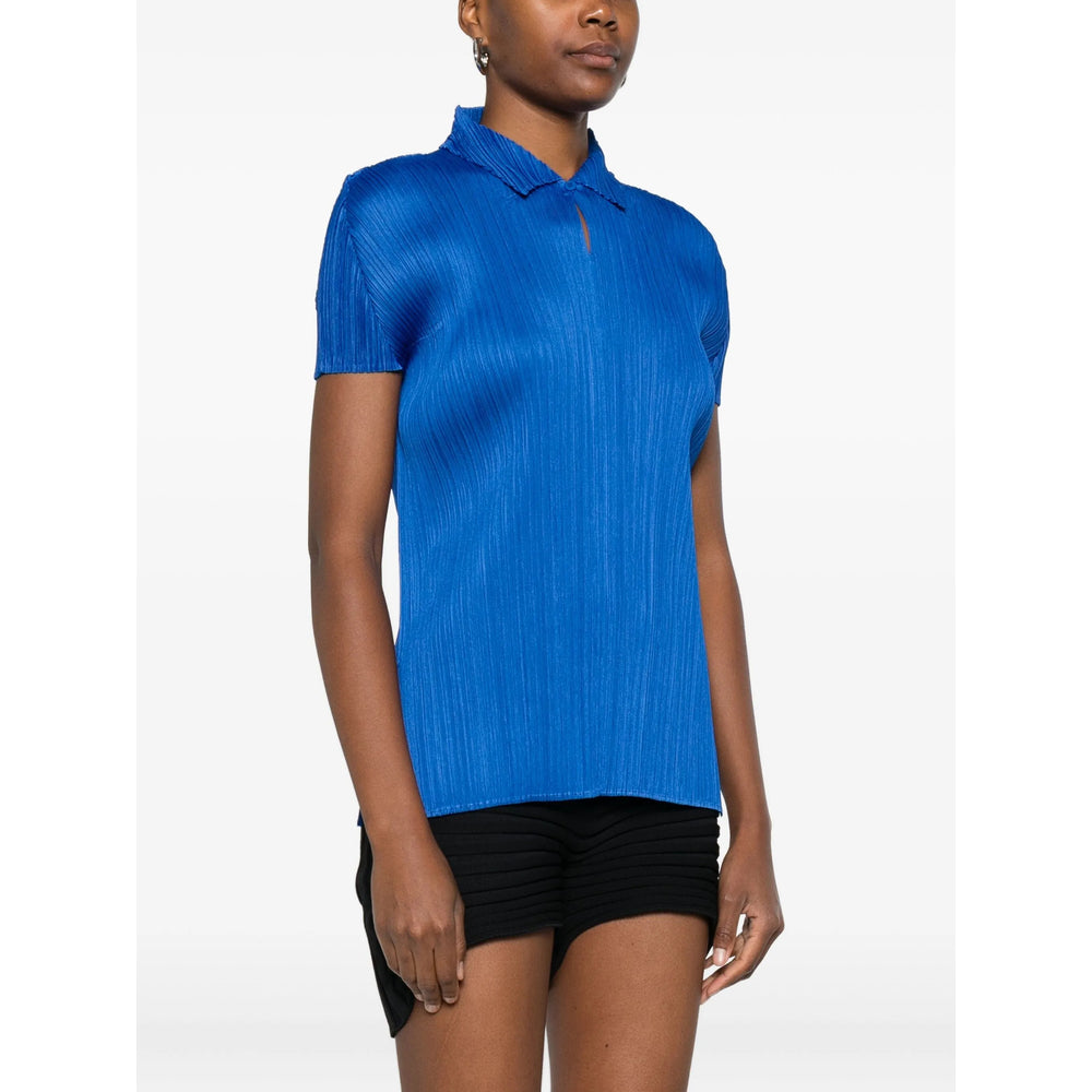 Pleats Please Issey Miyake Shirts - Blue | c37519b641bbd983f3fef26bdc2ab7c1c945e1bc