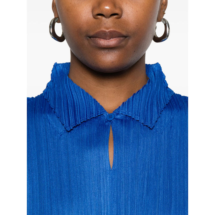Pleats Please Issey Miyake Shirts - Blue | 9c5c1da51f7b01860a222f4a9ffd9031989f6113