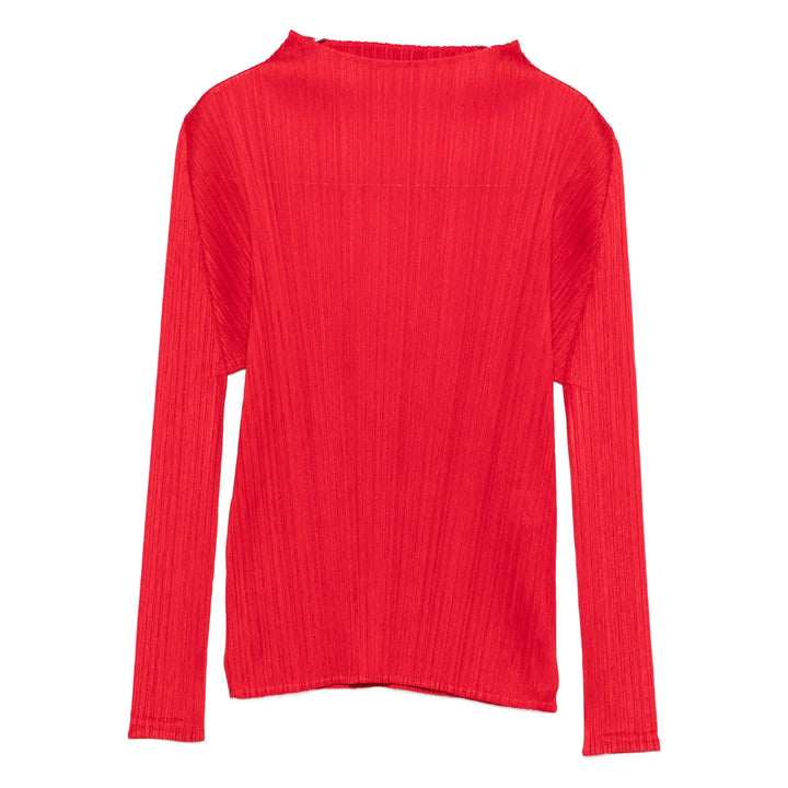 Pleats Please Issey Miyake Shirts - Red | fb157447a21e6016fc03c542160fa44565926153