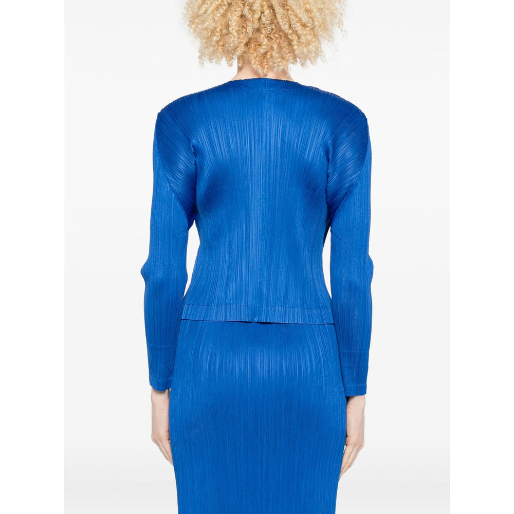 Pleats Please Issey Miyake Sweaters - Blue | ec55ee0744be0273dd49ea8bdf98bbed900975eb
