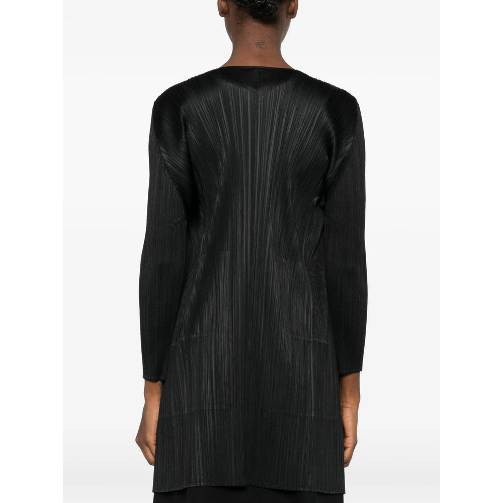 Pleats Please Issey Miyake Coats - Black | 14f82bfc8df75dba77ba8d77bedcfc7fb85d391f