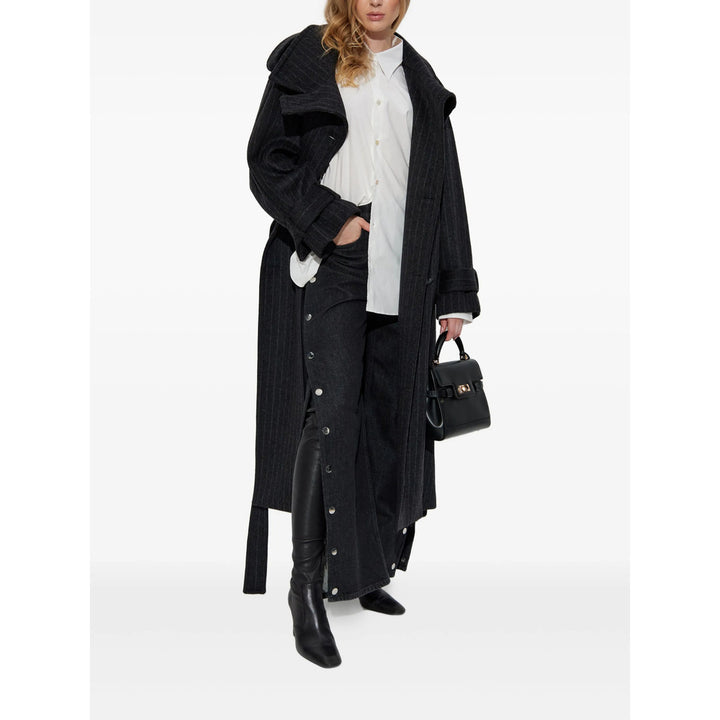 Sportmax Coats - Black | a6b34ebc180dc3166ec85e919aeb88739bb4ad7b