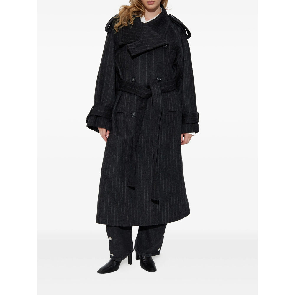 Sportmax Coats - Black | 7d8be3f1e78dbeb721dd277744b5f920f3936172