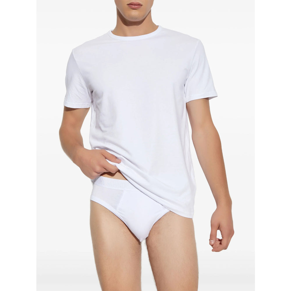 Moschino Underwear T Shirts - White | 8ff651355155aebcbe16ae6692eec57987bebc79