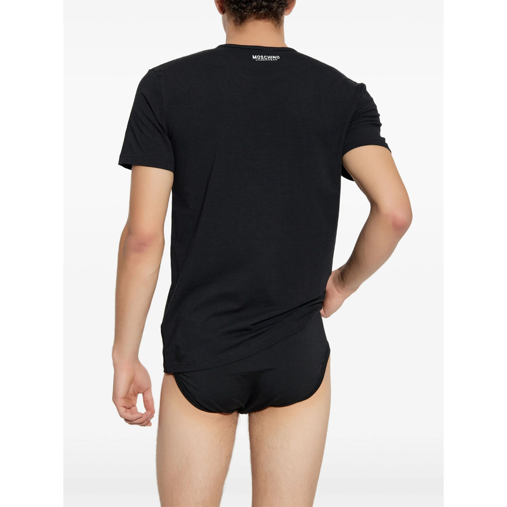 Moschino Underwear T Shirts - Black | 7adacde6a798a87b771f7db156401dc9461296c5