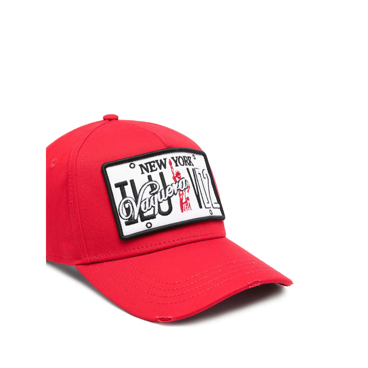Dsquared2 Caps - Red | de1fccf2870a57324d570654aee0356b68529d60