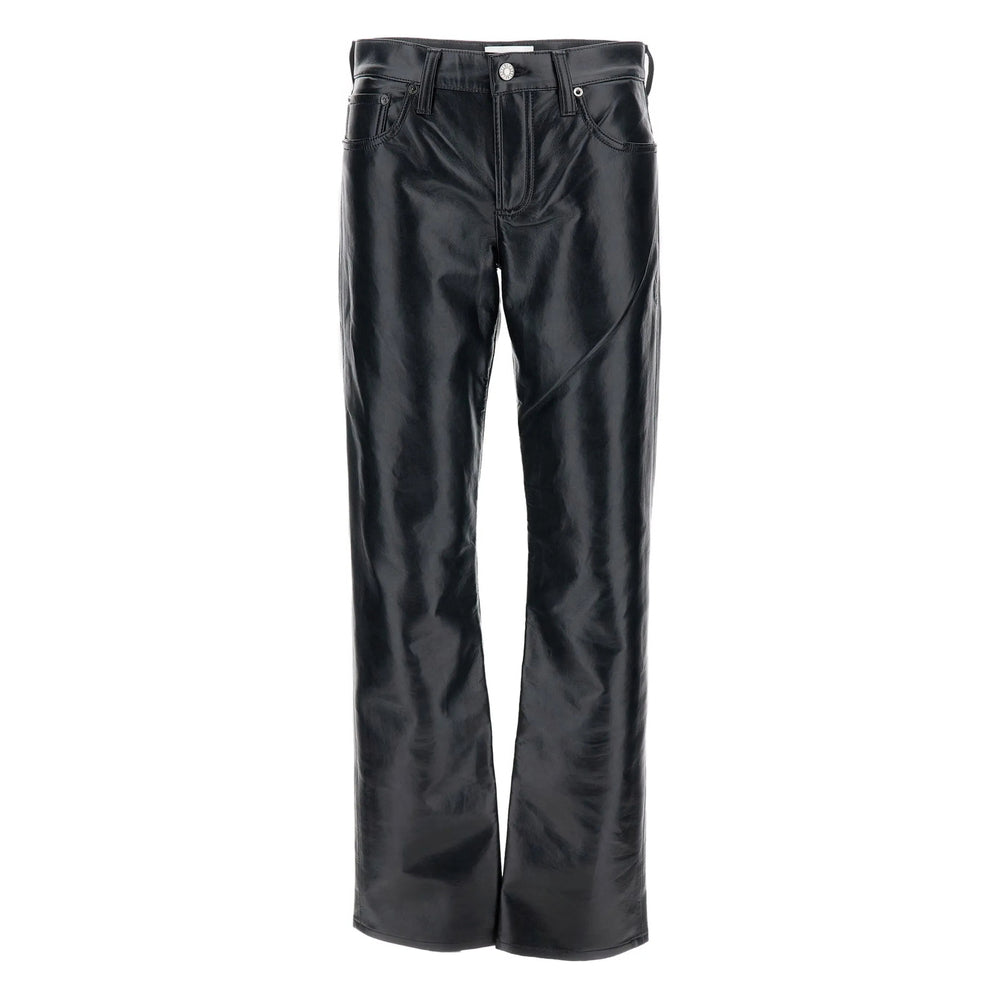 Agolde Leather Pants - Black | 3f0a5aa6f0bfc52487a1a2be516f3f4d485296fb