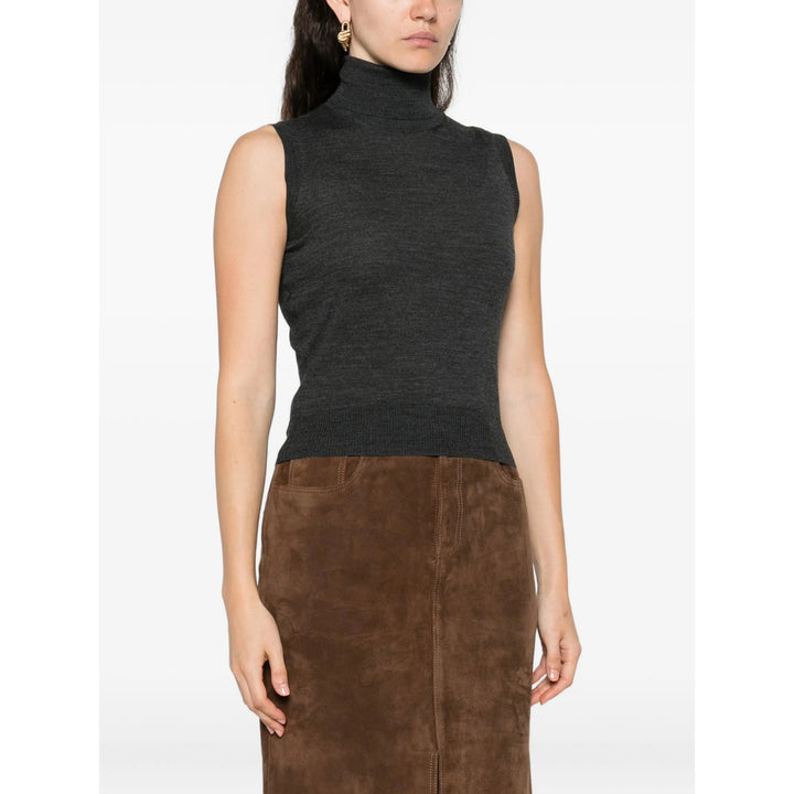 Goes Botanical Sweaters - Gray | ec691f5de648b8e417b93b27471818fd4c4337ab