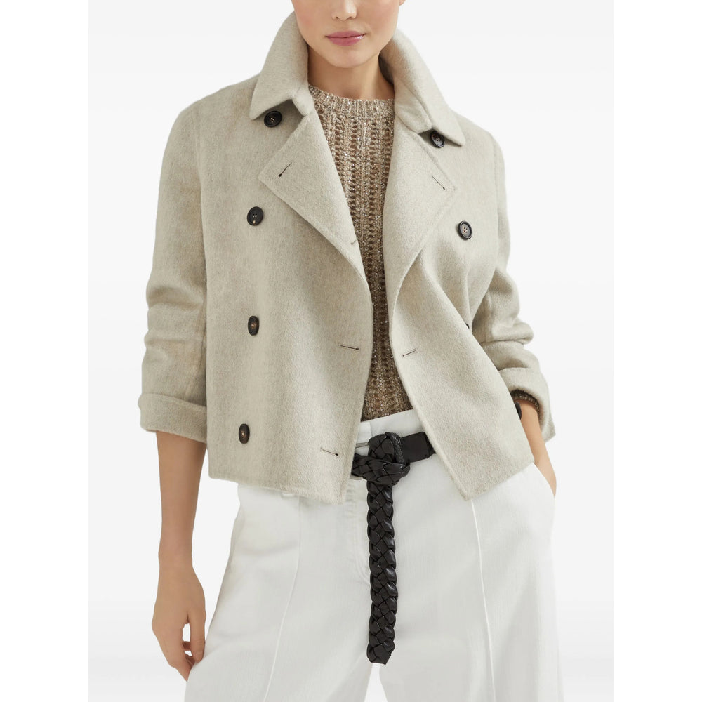 Brunello Cucinelli Coats - Neutral | 222f31e0b04176cdb028c8e4d11e190e9f16f591