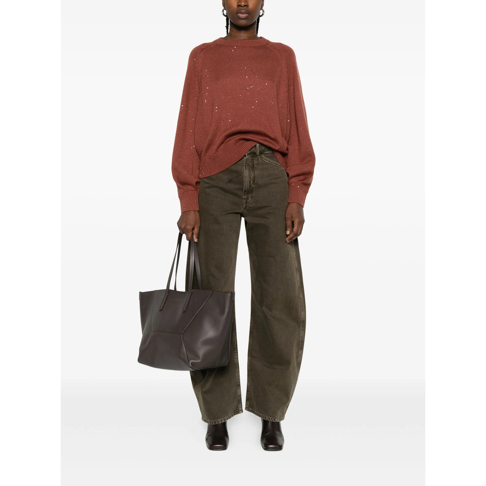 Brunello Cucinelli Sweaters - Brown | a446951eacd8d5e72de23697aaaa7357fc08919d