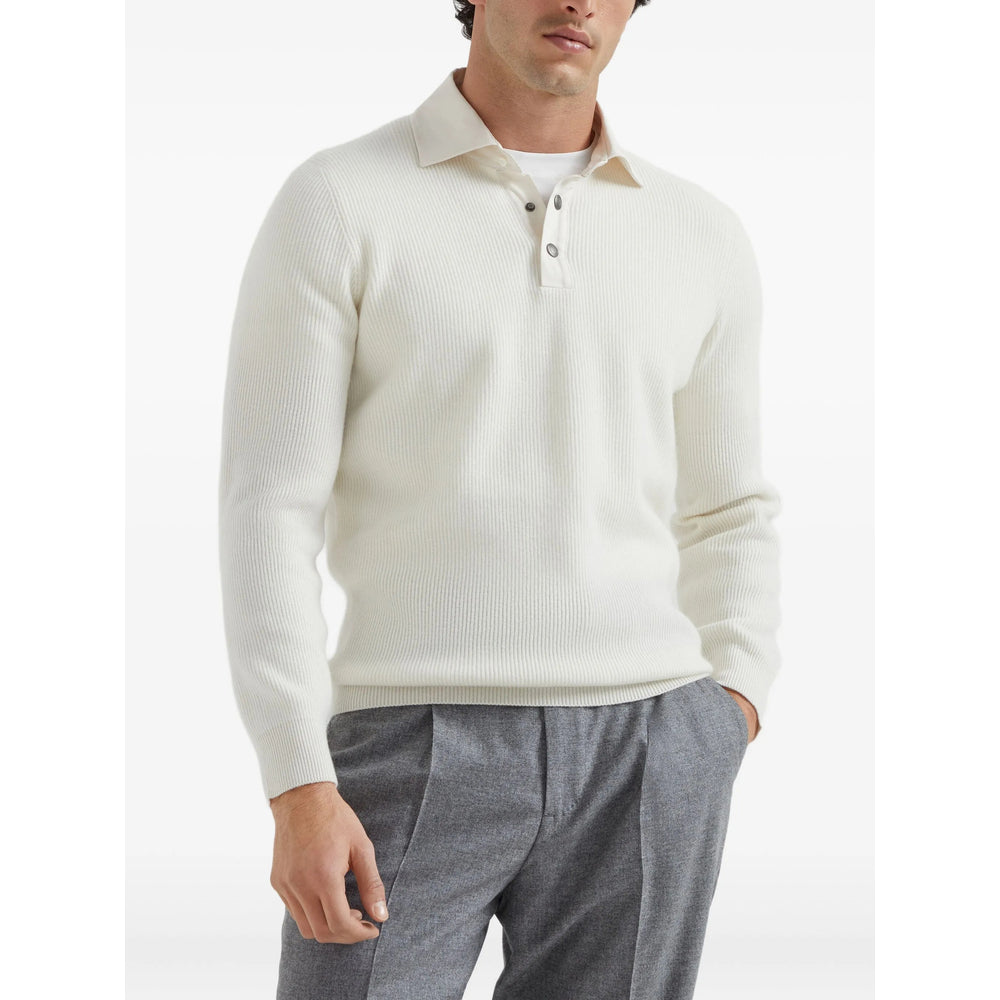Brunello Cucinelli Sweaters - White | db1394e712a0cc3881ea24fdd46a5bf7f749cd93