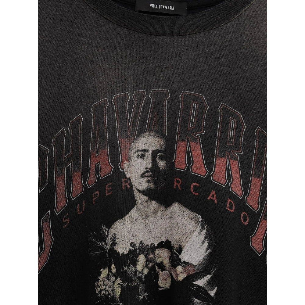 Willy Chavarria T Shirts - Black | 9a9fe9c8ee82060e178108880f5d116debae6d8c