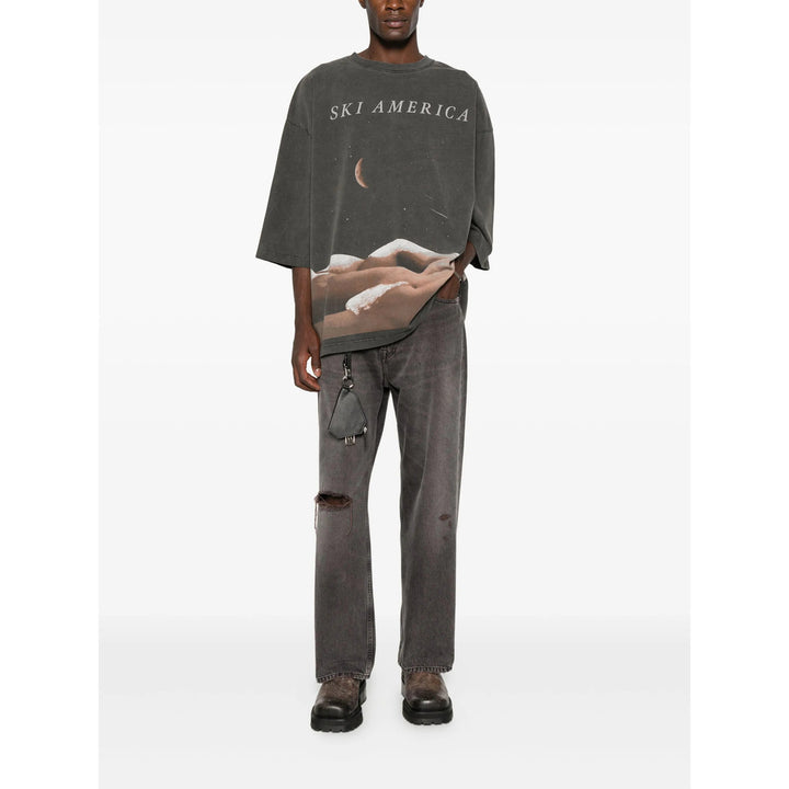 Willy Chavarria T Shirts - Gray | f2a18064c47d91b410e0a6f350d6c414e6a3db9a