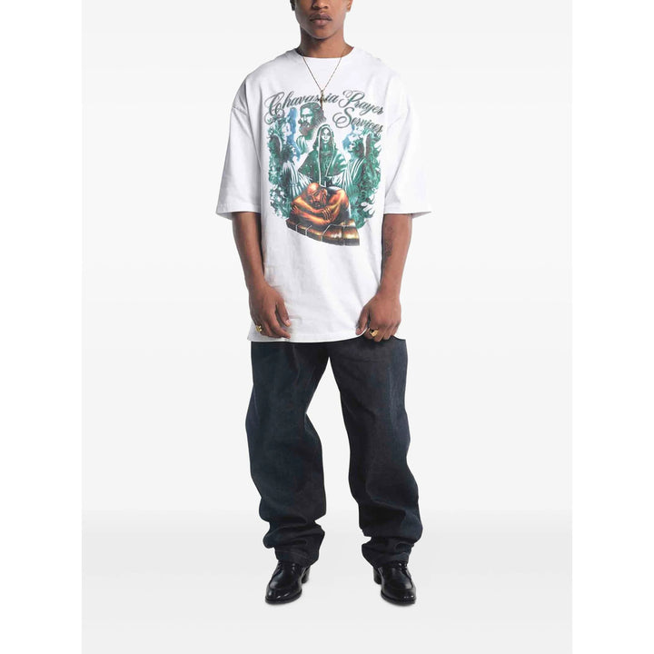 Willy Chavarria T Shirts - White | f12e7d6982bf5878a32dd419366693ad623417ea