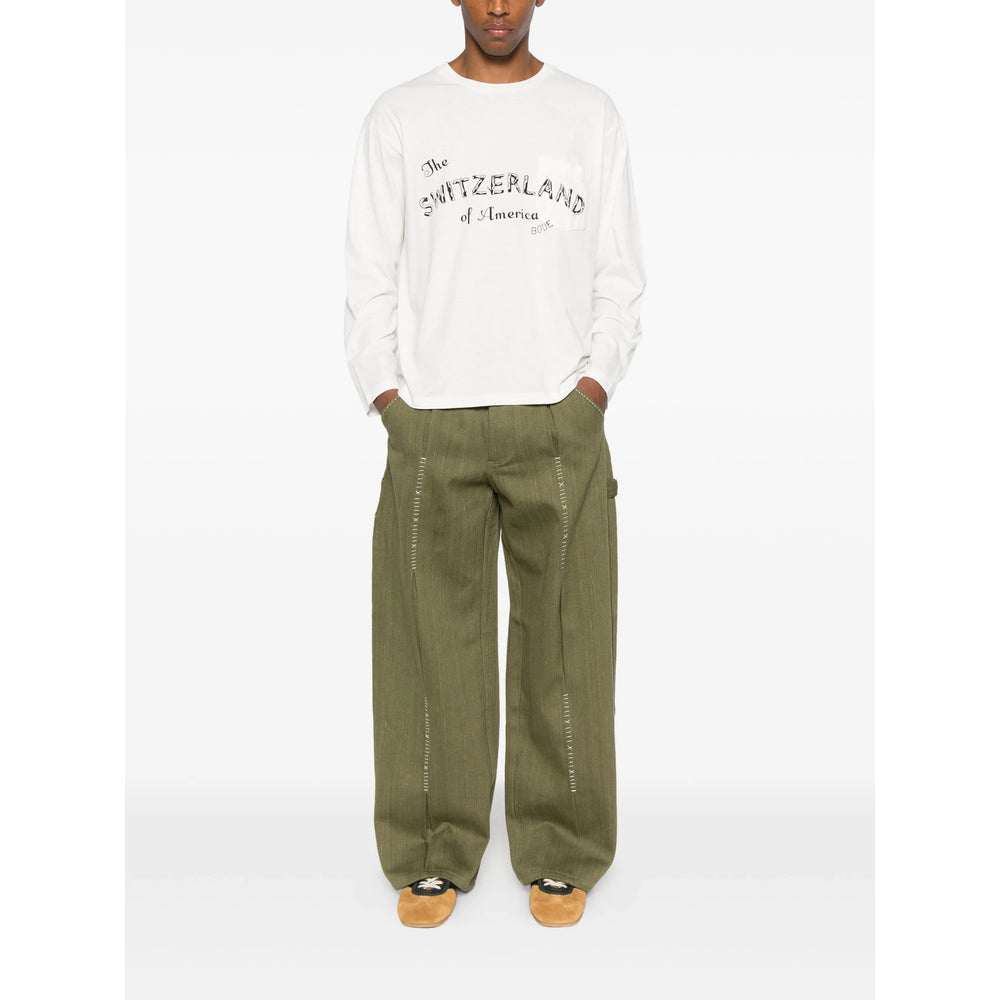 Bode T Shirts - White | 0f674623cec62f338a3a56ee9da0fe693de9408f