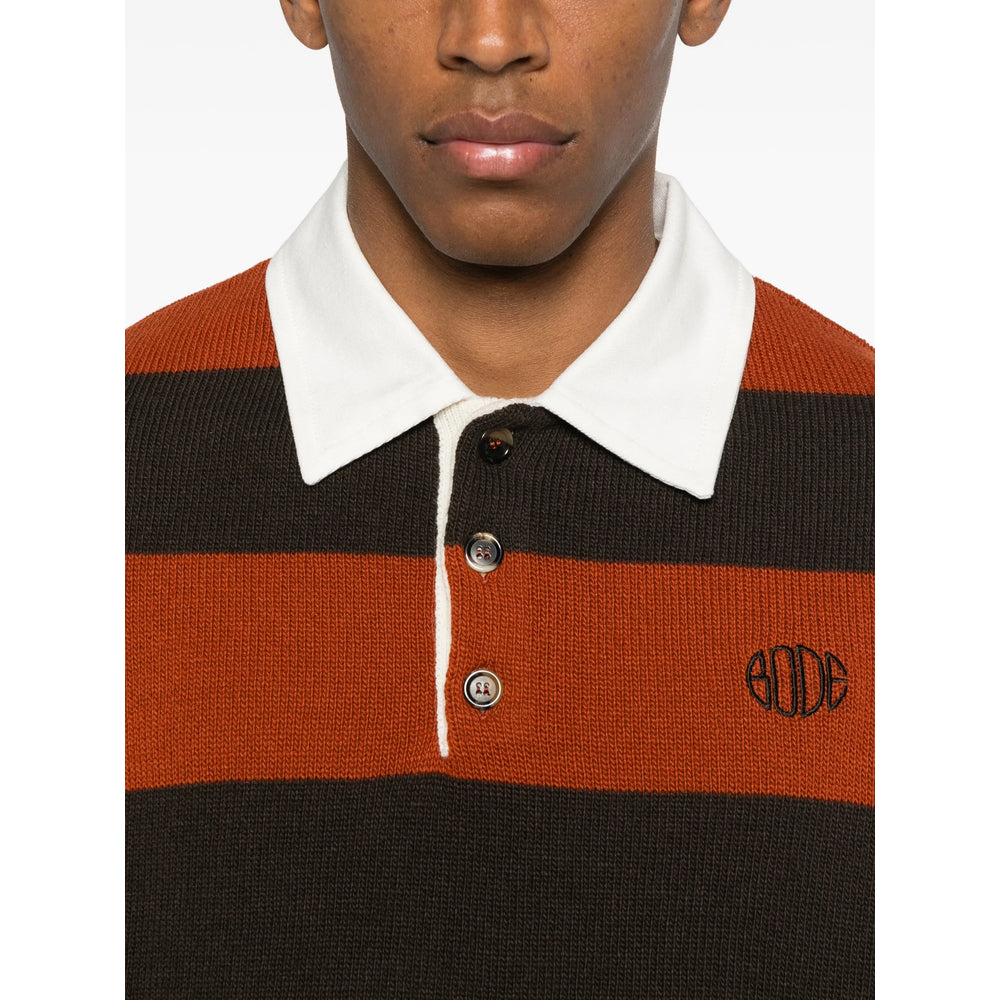 Bode Sweaters - Brown | dda44ed4b4c1f01410e5d79afb5e69381221d65e