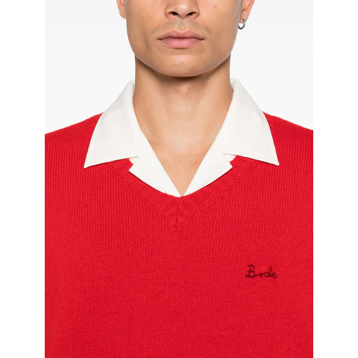Bode Sweaters - Red | 251f927c23def47f0fa8c3927c4a8118a53effb1