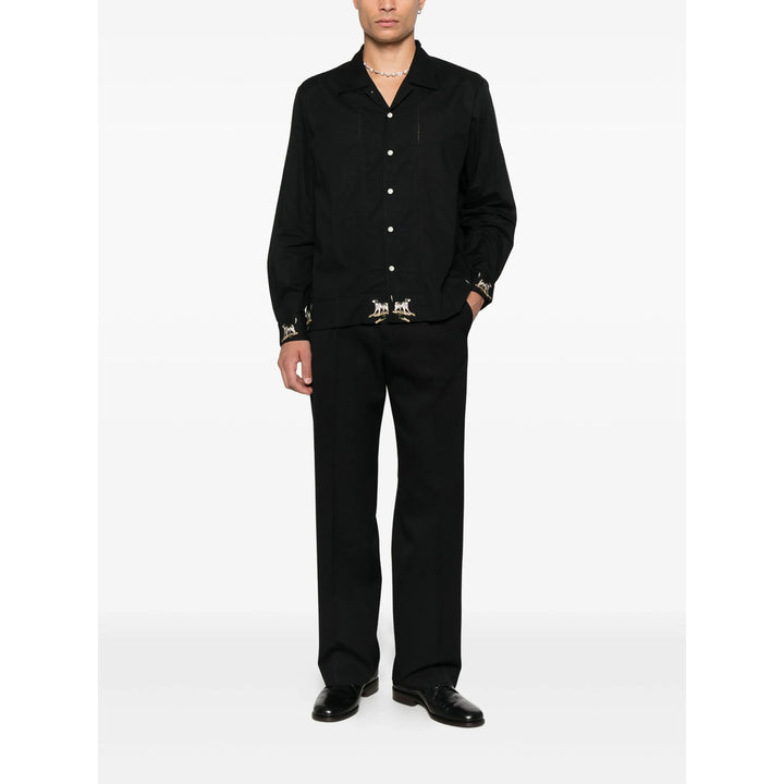 Bode Shirts - Black | ce55d833b23a6aeb52b9a84b58f6b71bdda7a236