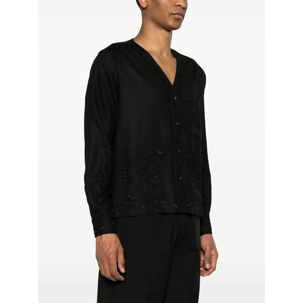 Bode Shirts - Black | 98878322311f8a4affd2a26b6316cb5ec78052e0