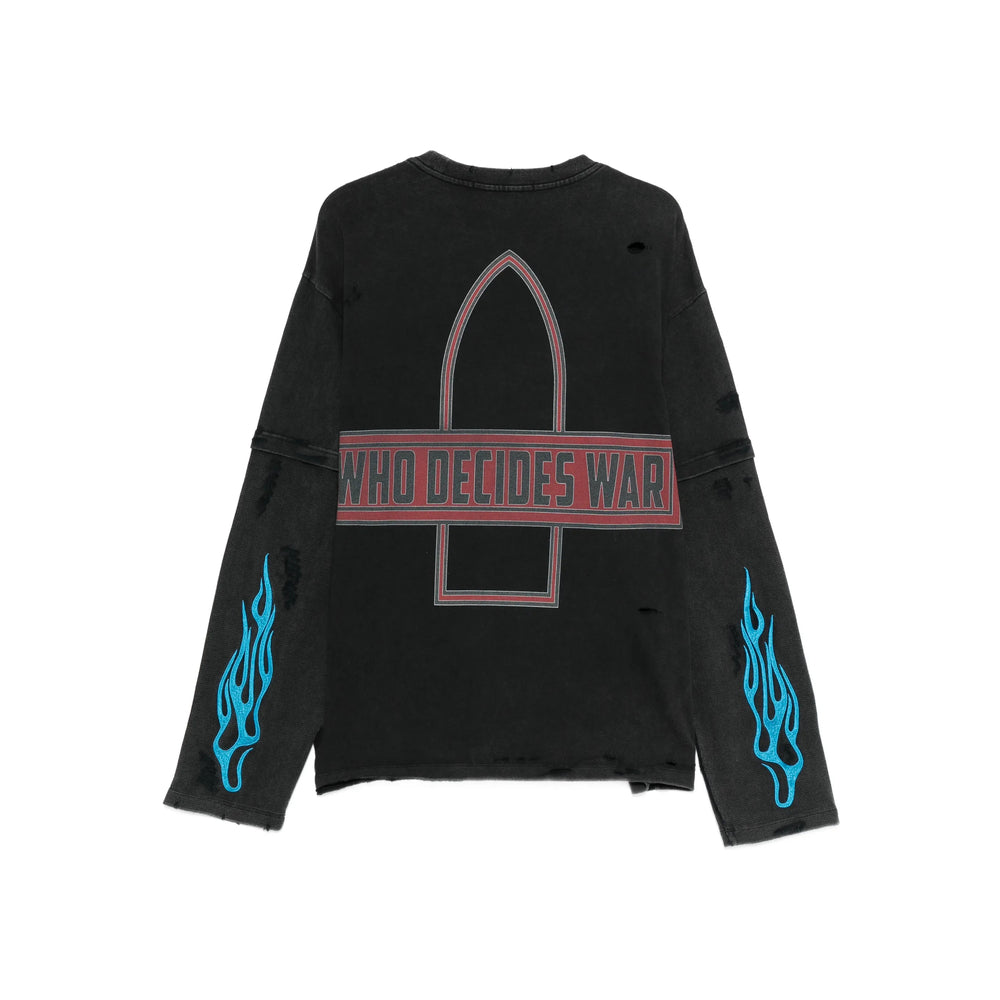 Who Decides War Sweaters - Gray, Blue | a40bb19250668db6032ef44f0bd0c8beb4fc2f4b