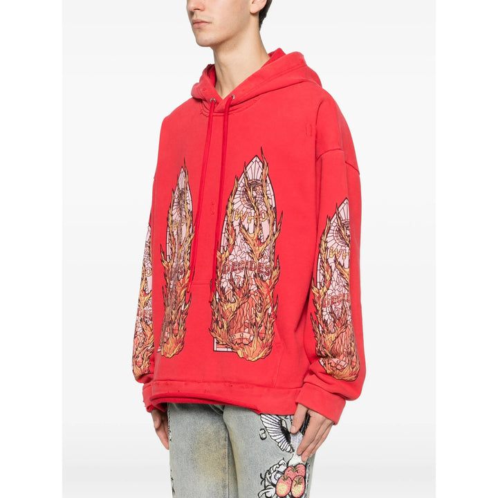 Who Decides War Sweatshirts - Red | 8487bcb359ee99b0e020faecf12275ce86abd2ae