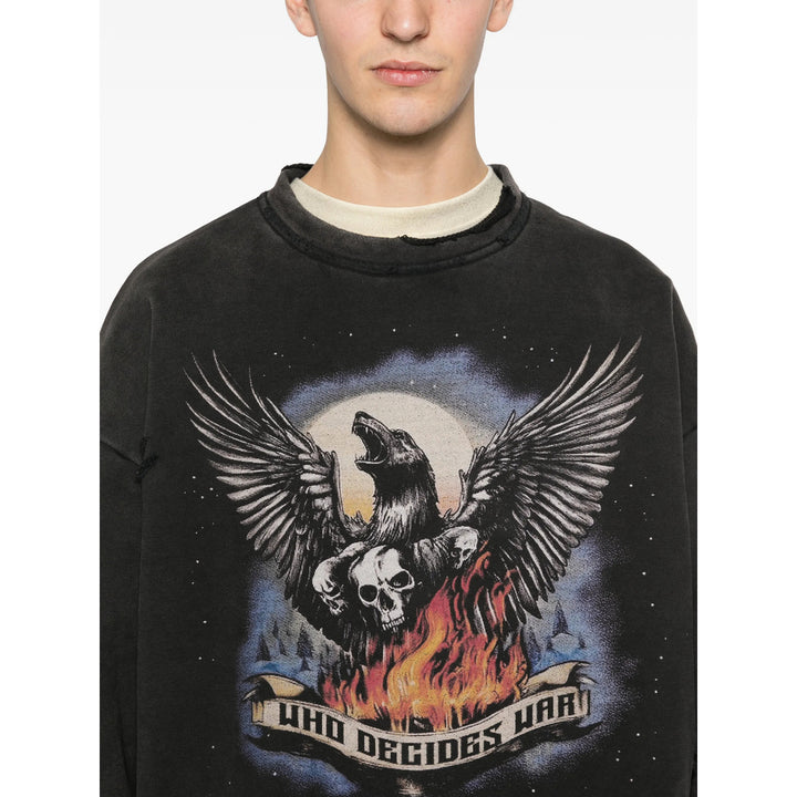 Who Decides War Sweaters - Black | 7c685aa053feacfae44c4d8b1cda22dca21d2341