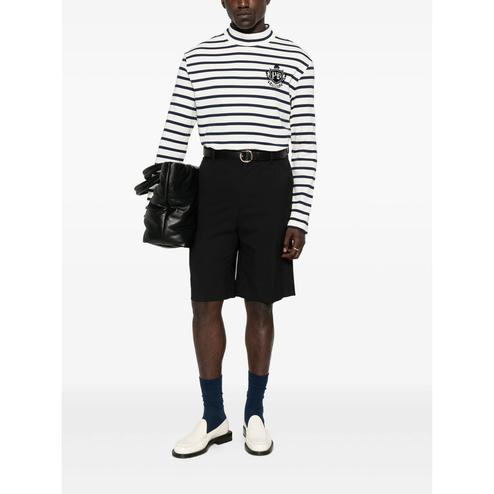 Balmain T Shirts - White, Blue | 2767c762ee4bf5fffd2e0d589a2ff76957b01e1c