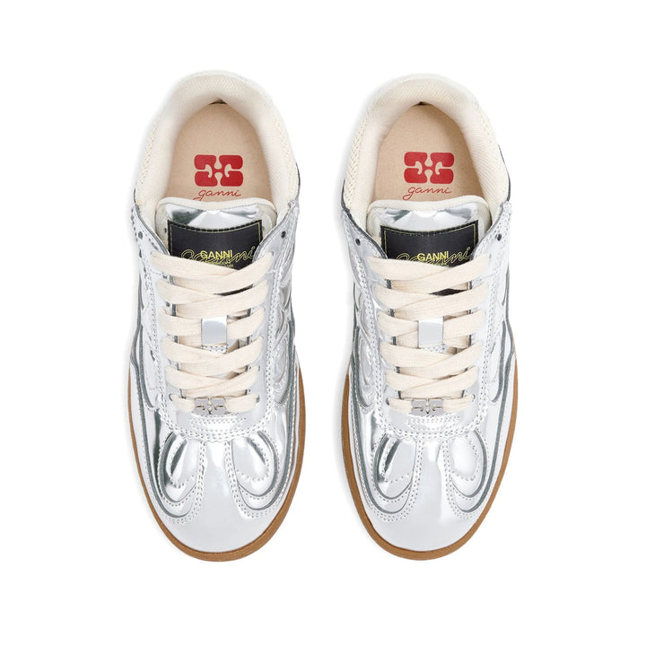 Ganni Sneakers - Silver | b9c175e51e83cf87366996b218c5873f1dc74e2d