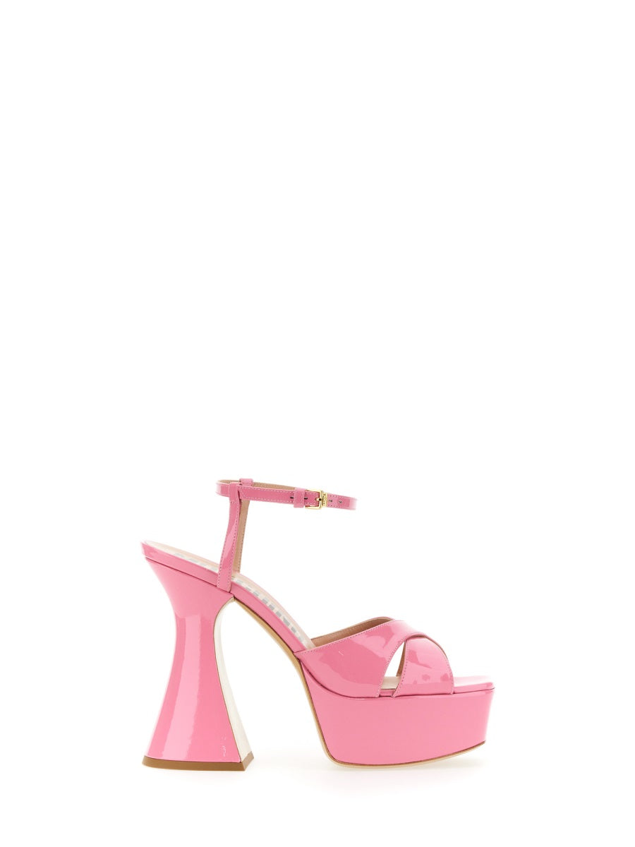 Moschino Wedges - Pink | 3b86f12a14a6a7e11bd3abe75a705ade15d77d5a