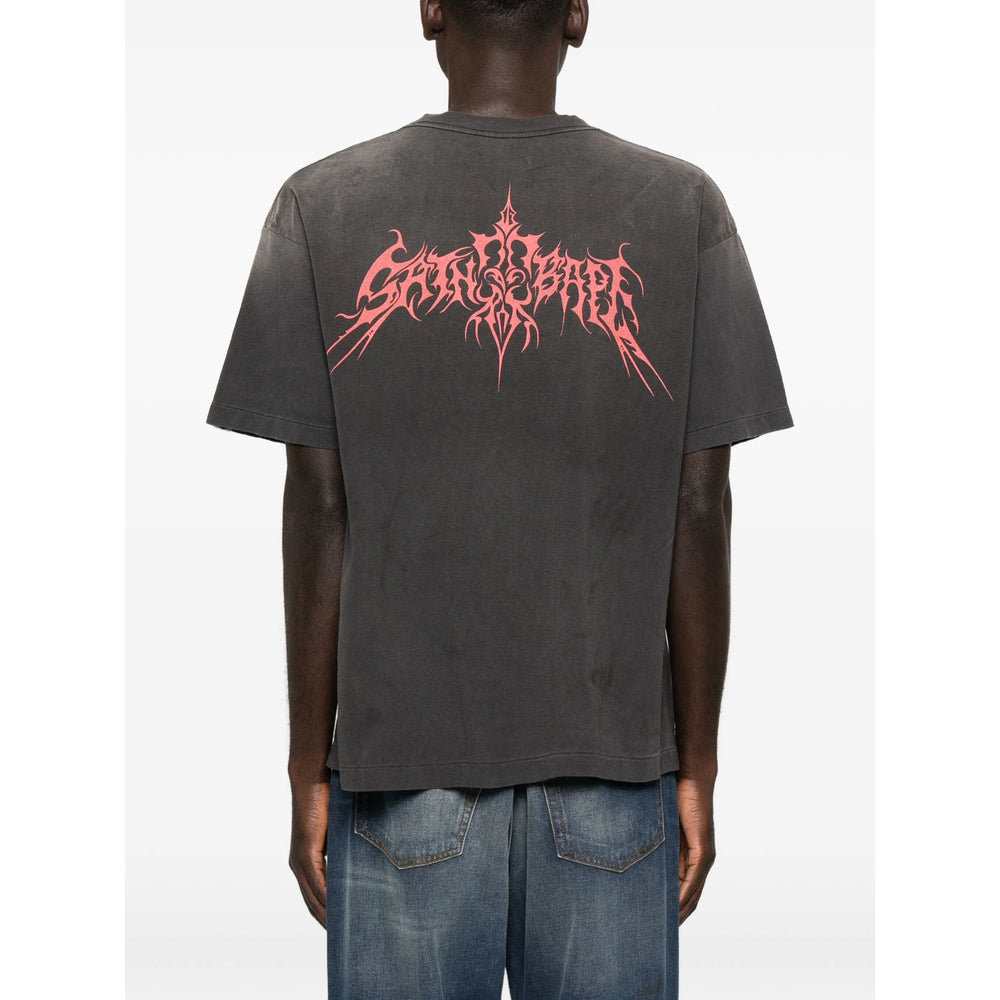 Saint Mxxxxxx T Shirts - Black | ce6456bb88166aea3e32abad1e9319ae19afb0dd