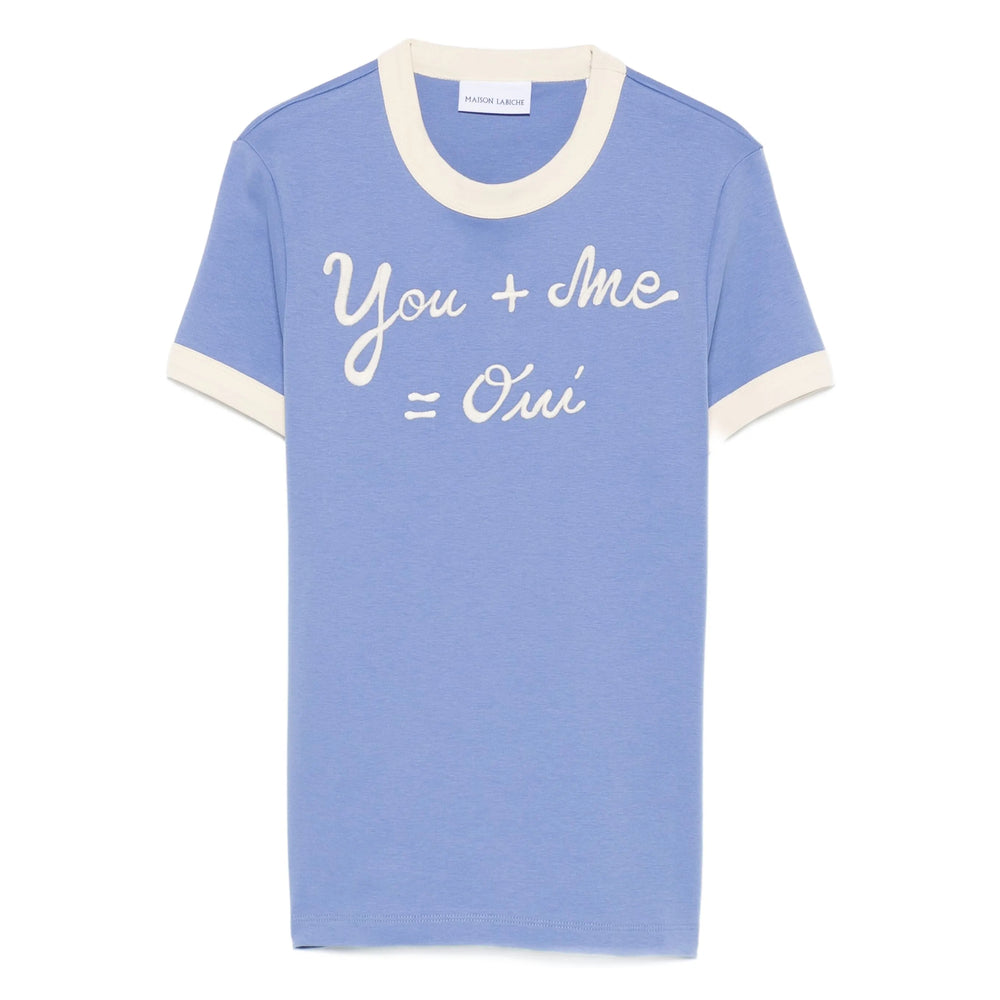 Maison Labiche T Shirts - Blue | 018a340e27c9e548bde7dabb1e20d365a478d19a