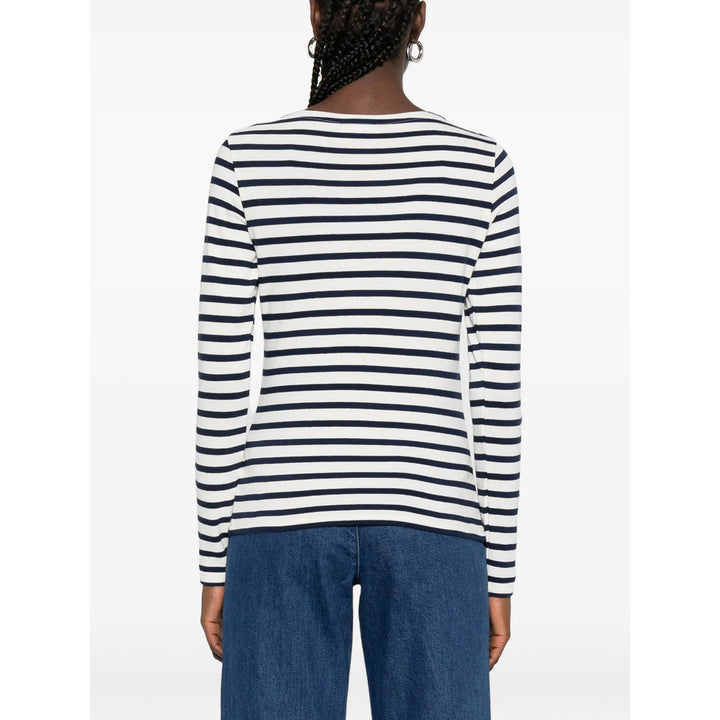 Maison Labiche Sweaters - White, Blue | b4d32ace299513cace58c46332419f5d08bbc8dd