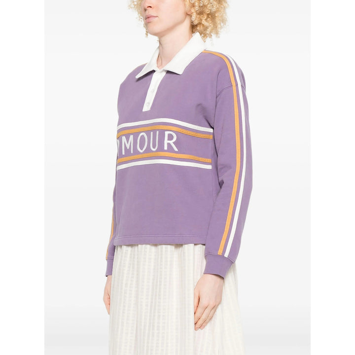 Maison Labiche Sweaters - Purple | b111be4a6c76c5ad50a9b1de92f86cfb88a17439