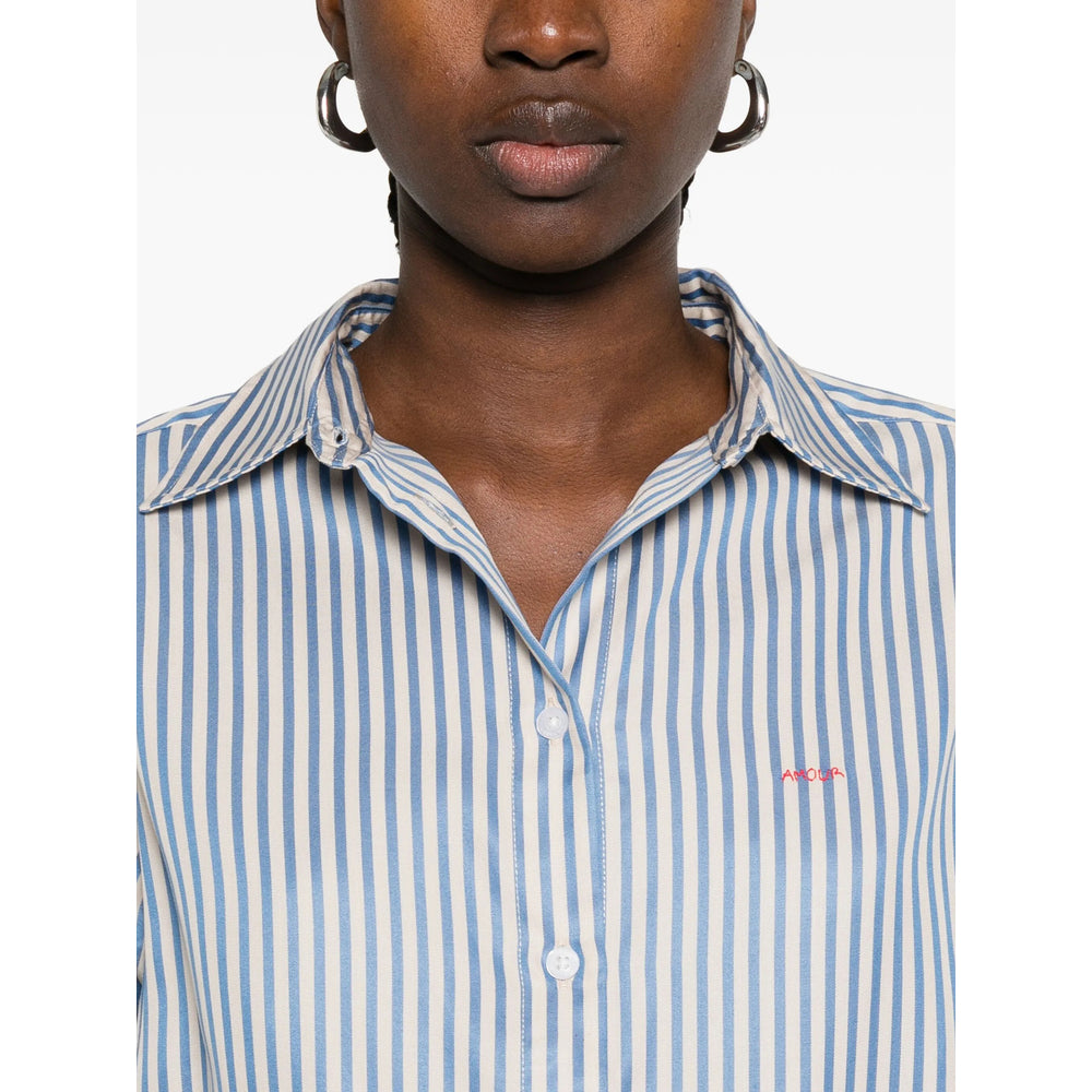 Maison Labiche Shirts - Blue, Neutral | f266740fd9f8057ea07d5a0ce99bb5e202a8de83